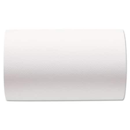 Procomfort 9 x 400 ft. Hardwound Paper Towel Roll, White - Nonperforated PR2470398